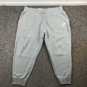 2020 Nike Pants Tech Fleece Joggers Gray Drawstring Womens 1X